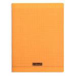 Cahier piqure – Couv Polypro 3/10ème – 24 x 32 – 90 g – Seyes- 192 pages – Orange