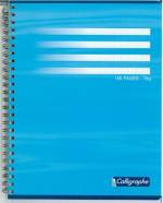 Cahier reliure intégrale – Couverture carte offset – 17 x 22 – 70 g – Seyes – 180 pages