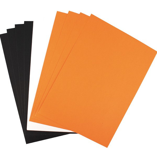 10 feuilles papier couleur A4 220 grs - 10 couleurs